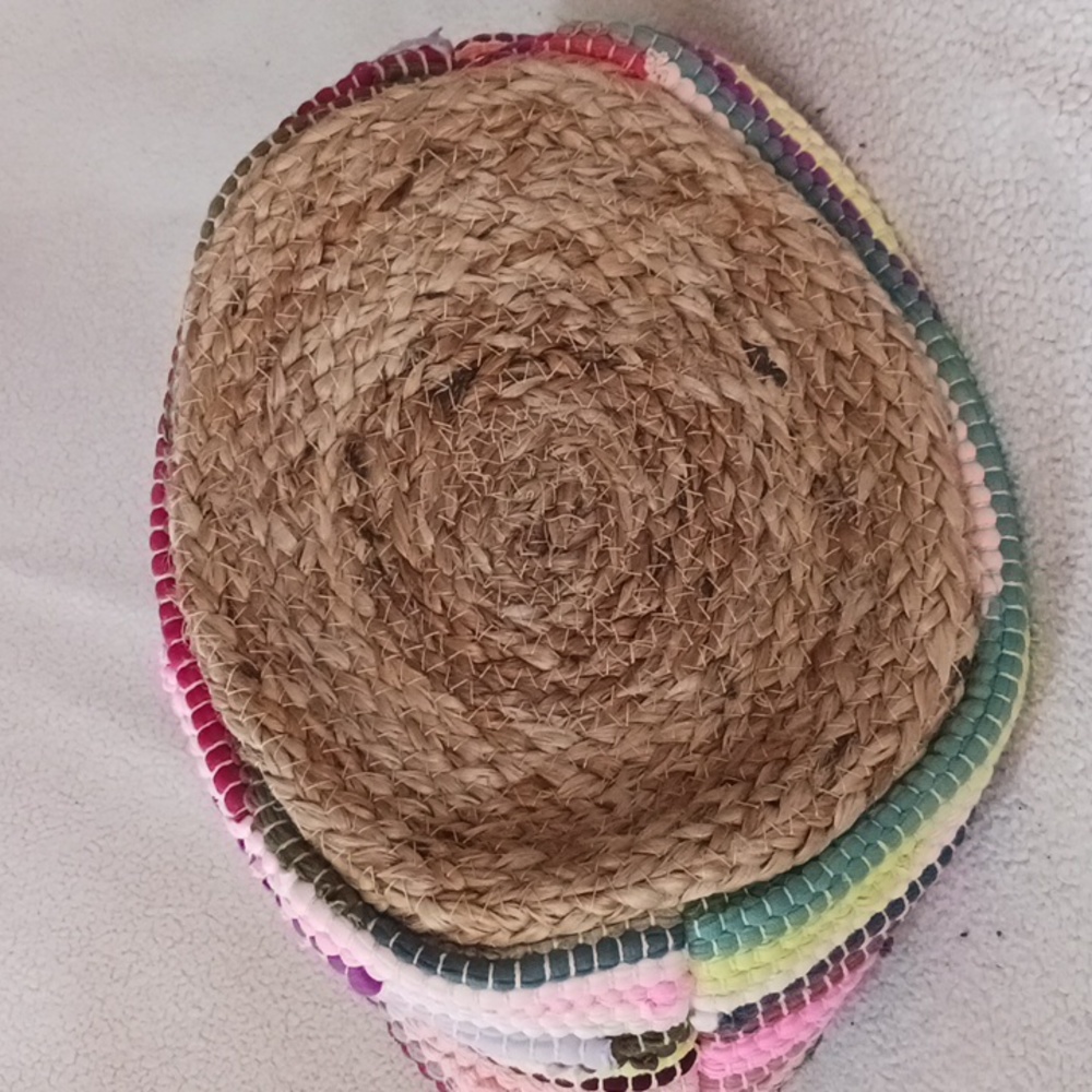 Rag Rug Drawstring Tote - Picture 10 of 10